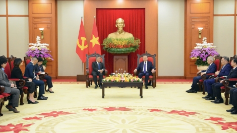 Tổng Ƀí thư ồng Tô Lâm wă Kwang ătbồ Anih lơh broă ala măt lơgar Philippines tàm Việt Nam 