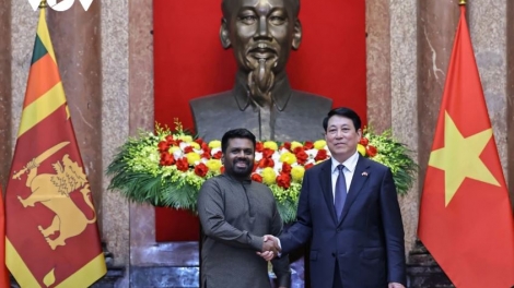 Kơdră teh đak Lương Cường pơgơ̆r Lêh sơng Kơdră tơm teh đak Sri Lanka 