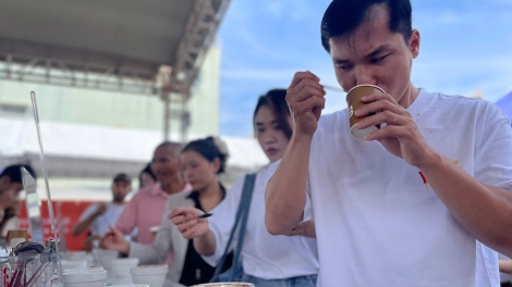 Gia Lai Coffee Festival 2025, kơ̆p gơn tơngguh bơngă Robusta