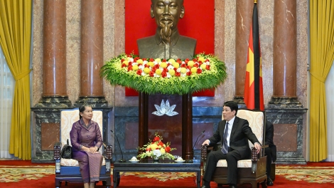 Khua lăn čar Lương Cường drông Khua kiă kriê Êpul hgŭm bi mjĕ mjuk Campuchia - Việt Nam 