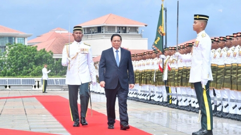 Rơh vơt Thủ tướng Phạm Minh Chính tât khâl ngăn Malaysia.