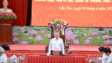 Khua git gai Ping gah dêh čar ơi Tô Lâm mă bruă hăng Khul apăn bruă Ping gah ƀôn prong Cần Thơ hăng khul apăn bruă hơdôm boh tơring čar Sóc Trăng hăng Hậu Giang