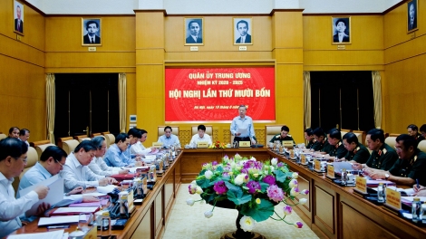 Tổng Bí thư Tô Lâm: Quân uỷ Trung ương akŏm ăn “3 tơdrong tơm, 3 tơdrong bơ̆ jang mă pran”  