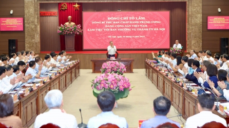 Khua git gai Ping gah ơi Tô Lâm ngă bruă hăng Khul khua apăn bruă Ping gah ƀôn prong Hà Nội