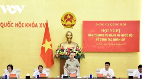 CHỦ TỊCH QUỐC HỘI TRẦN THANH MẪN K’ĐHƠỢNG BHRỢ HỘI NGHỊ BAN THƯỜNG VỤ ĐẢNG ỦY QUỐC HỘI