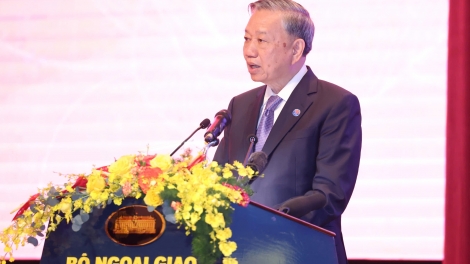 Khua gĭt gai Đảng Tô Lâm nao hlăm Knăm bi hdơr 80 thŭn mkŏ mjing Bruă hŏng tač êngao