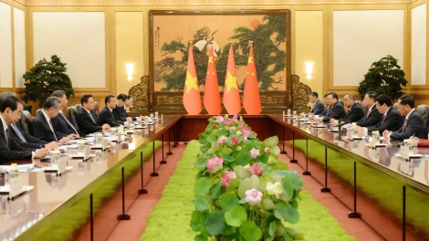 Kraunh dak Lương Cường rgum nchră đah Tổng Bí thư, Kruanh dak Trung Quốc Tập Cận Bình 