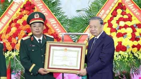 Tổng Ƀí thư ồng Tô Lâm jàu sră jờng rơ Cau ling khin cha jak chài Mpồl ling phàu crong làng bol ai Tổng kụk Lơh sa mờ măi mok sền gàr Dà lơgar in  