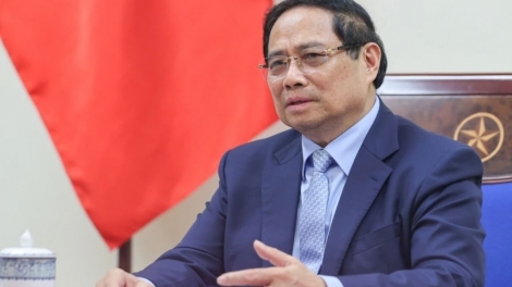 Pôa Phạm Minh Chính, Ngế pro xiâm hnê ngăn tơpui phôn ƀă Ngế pro xiâm hnê ngăn kong têa Alơmăng