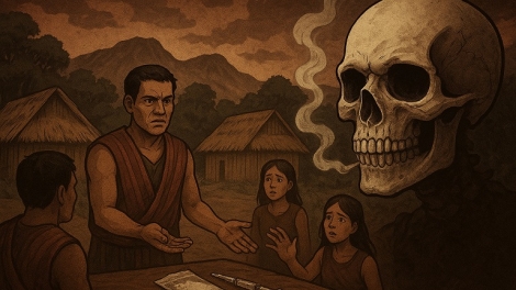 Tơlơi ngă sen “Ma túy: huăi djŭp lăng, huăi ưh glăi ôh”