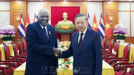 Tổng Bí thư Tô Lâm sơng Kơdră Quốc hội Cuba 