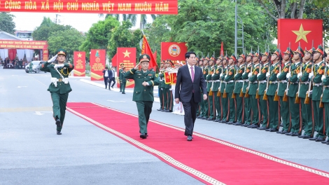 Khua lăn čar Lương Cường nao ti Knăm bi hdơr 80 thŭn Hruê Knhuah Êpul kahan djă phao ktuang Kahan krĭng 3 