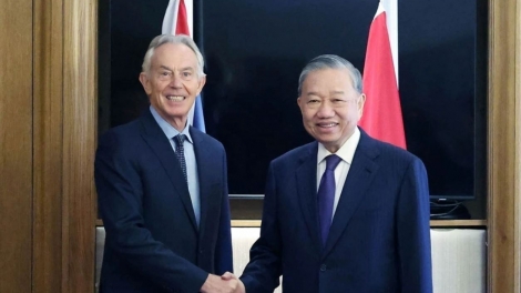 Khua gĭt gai Đảng Tô Lâm bi tuôm leh hŏng khua knŭk kna Angle êlâo dih Tony Blair 