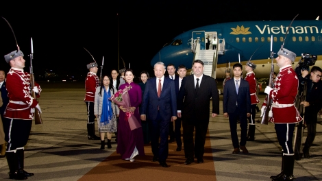 Khua gĭt gai Đảng Tô Lâm nao čuă Bulgaria 