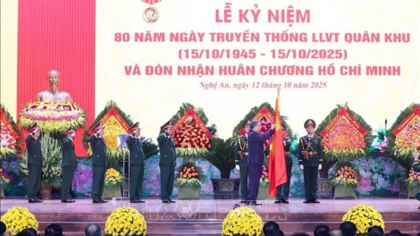 Pôa Tô Lâm, Kăn xiâm pơkuâ hnê ngăn Đảng veăng Leh tơbâ 80 hơnăm Hâi mơjiâng Khu mô đô̆i Kuân khu 4