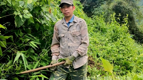 BÍ THƯ CHI BỘ HÍU VIỂC BẢN CỎN, XẮC XĂN HẾT CHÀU