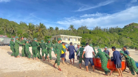 Dơnung Tong Krah - Dap Kơdư prăp hlâo pơgang kơthel 13 Kalmaegi