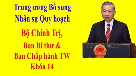 Kênz cán bộ zói pịa Bộ chính trị , Ban Bí thư khoá XIV