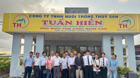 អ្នកចិញ្ចឹមបង្គាពូកែនៅតំបន់ព្រែកទន្លេគឺវឡុង។