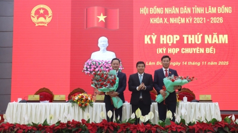 Ồng Lưu Văn Trung at gơnoar broă Củ tịc Mpồl duh broă Làng bol càr Lâm Đồng