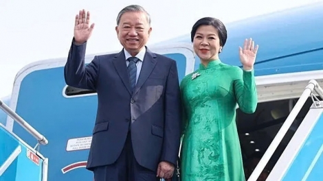 TỔNG BÍ THƯ TÔ LÂM LÂNG K’ĐIÊL LƯƠT LUM CÂP NHÀ NƯƠC TƯƠC LÀO