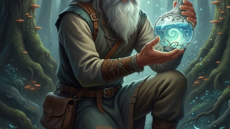 តាចាស់និងក្អមទិព្វ