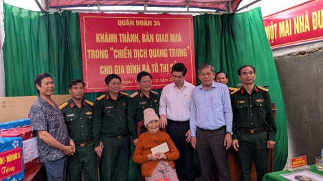 Kuân đoan 34 pơjao hnam mă blŭng lơ̆m “Tơdrong jang Quang Trung” tơ̆ Gia Lai 