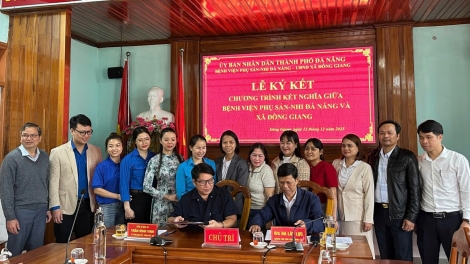 BỆNH VIỆN PHỤ SẢN – NHI ĐÀ NẴNG KẾT NGHĨA LÂNG CHR’VAL ĐÔNG GIANG