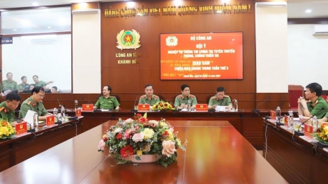 Bộ Công an nsrôih ndơ̆ “Trong kan ndăng Quang Trung” tât ơm