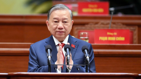 Inâi hâi khế, tơdroăng hriâm, cheăng pôa Tô Lâm-kăn xiâm pơkuâ hnê ngăn-Khu xiâm pơkuâ hnê ngăn Tíu xiâm Đảng hneăng XIV