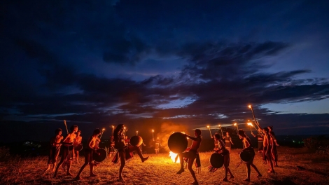 Chim cheh pu (Chim làm tổ) 