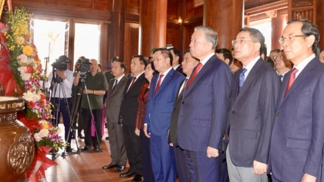 Pôa Tô Lâm, Kăn xiâm pơkuâ hnê ngăn Đảng têk nhang tơbâ Pôa Hồ Chí Minh, Kăn xiâm hnê ngăn tơnêi têa hneăng hdrối a Nghệ An