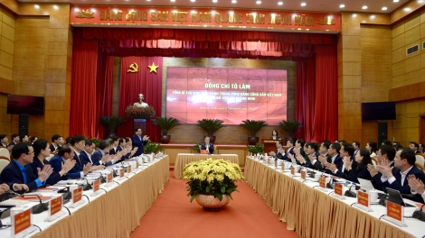 Khua gĭt gai Đảng Tô Lâm gĭt gai mmông mă bruă hŏng Anôk dlăng bruă Đảng čar Quảng Ninh 