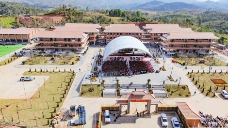 PA XANG TRƯỜNG HỌC PR’ĐHANG LIÊM CRÊÊ COH CA NOONG K’TIẾC TỈNH ĐIỆN BIÊN