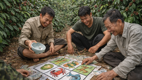 Jơnau lồi poh: "Pleh ngài mờ ƀầu kua – Satềp ram mhŭ mờ chờ hờp"