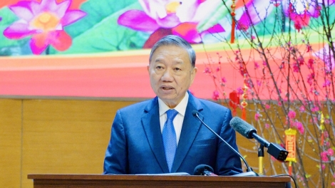 Pôa Tô Lâm, Kăn xiâm pơkuâ hnê ngăn Đảng lăm pôu rơkâu Têt Khu xiâm kring gak Séa ngăn mâu tơdroăng, Khu xiâm kŏng an