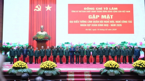 Tổng Ƀí thư  ồng Tô Lâm tìp mat cau ala mat Kwang ling mpồl ling klàng jơh sơnam lơh broă