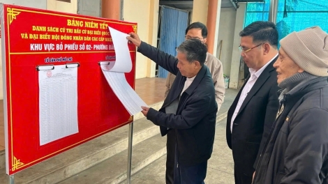 BẦU CỬ ĐẠI BIỂU QUỐC HỘI LÂNG HĐND XAY BHRỢ BH’RỢ ĐHANUÔR BHRỢ C’LA TƠỢ HIỆP THƯƠNG TƯỚC OOY TA LA PHIẾU