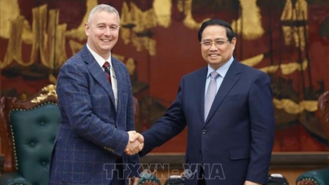 Thủ tướng Phạm Minh Chính wơt Đại sứ Bỉ 