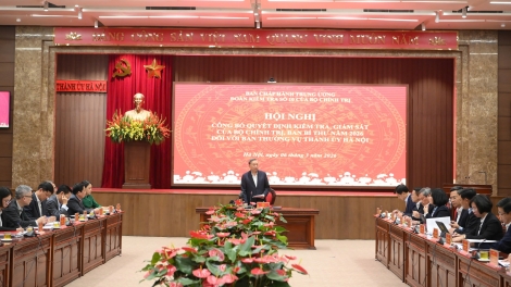 Anih tơm Chĭnh trĭ, Ban Bí thư tơbăt hơdăh tơdrong tơchơ̆t hơlen lăng, dăr lăng Khŭl chĕp kơ̆l pơgơ̆r Anih jang Đảng pơlei tơm Hà Nội