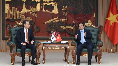 Pôa Phạm Minh Chính, Ngế pro xiâm hnê ngăn tơnêi têa tơdah Kăn hnê ngăn Hô̆i đong Vi ƀan Cheăng kâ châu Á – châu Âu.