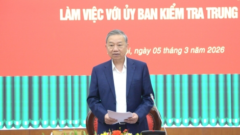 Khua gĭt gai Đảng Tô Lâm mă bruă hŏng dhar bruă ksiêm dlăng gưl dlông  