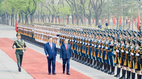 Khua gĭt gai Đảng, Khua Lăn čar Tô Lâm blŭ hrăm hŏng khua gĭt gai China Tập Cận Bình