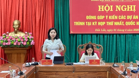 Đắk Lắk tơgop lơ tơdrong jang luơ̆t pơtruh ăn Quốc hội jăl XVI 