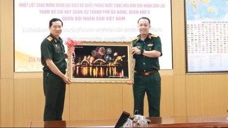 C’BHUH PA BHRỢ ÂNG BỘ QUỐC PHÒNG QUÂN ĐỘI NHÂN DÂN LÀO LUM BỘ CHỈ HUY QUÂN SỰ THÀNH PHỐ ĐÀ NẴNG