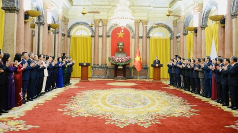 Tổng Ƀí thư, Củ tịc lơgar ồng Tô Lâm jàu Jơnau lơh nền pồ ală kwang bàng Cíñ phủ tơngai lơh broă bơh nam 2026- 2031 