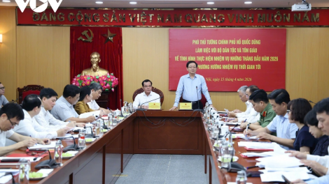 PHAOK THU TUONG HỒ QUỐC DŨNG NGAK BRUK NGAN HAONG MENTRI BANGSA SAONG AGAMA SAONG LAMBAOK KA DOM MENTRI, DOM GAH