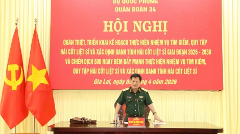 Kuân đoan 34 pơtơm Tơdrong jang 500 măng năr chơ chă, sir kôch kơting linh lôch tang 