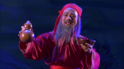 Hề chèo, trích đoạn vở chèo Bài ca giữ nước