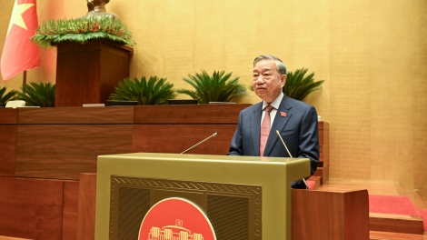 Pôa Tô Lâm, Kăn xiâm pơkuâ hnê ngăn Đảng tơpui a rôh pơxiâm po hneăng hôp má Môi, Kuô̆k hô̆i hneăng XVI